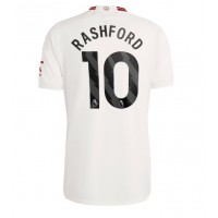 Fotballdrakt Herre Manchester United Marcus Rashford #10 Tredjedrakt 2023-24 Kortermet